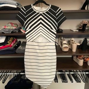 TAGS ON NEVER WORN striped size 4 dress